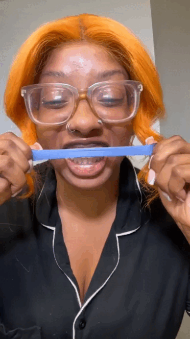 (Nuevas) Tiras Dentales Antiamarilleo Moradas "Fórmula Concentrada" ⭐️